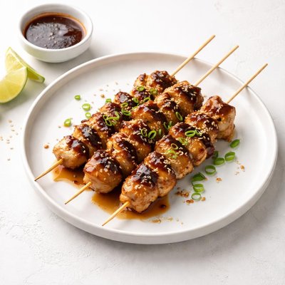 Image of Grilled Chicken Teriyaki Skewers