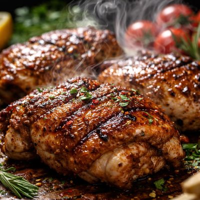 Image of Grilled Chicken Thighs