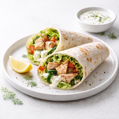 Image of Grilled Chicken Tzatziki Wrap