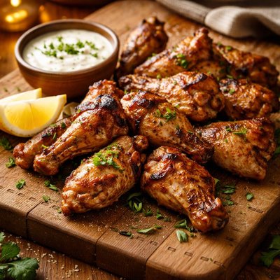 Image of Whole30 Grilled Chicken Wings