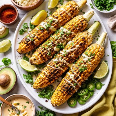 Image of Grilled Chili Lime Corn