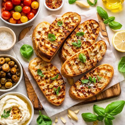 Image of Grilled Ciabatta Bread