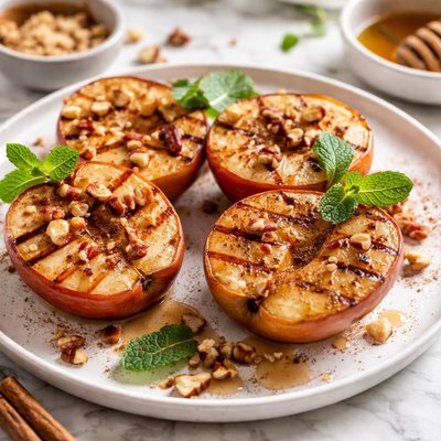 Image of Grilled Cinnamon and Brown Sugar Apples