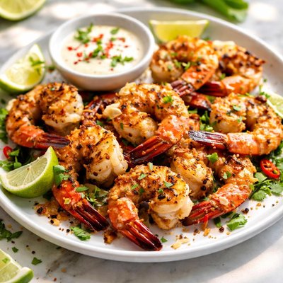 Image of Grilled Coconut Shrimp