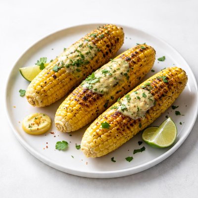 Image of Grilled Corn with Citrus Butter