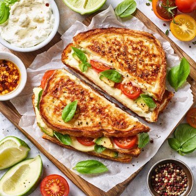 Image of Grilled Cream Cheese Sandwich