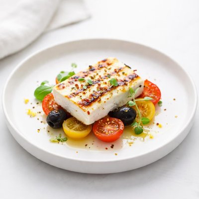 Image of Grilled Feta Cheese Appetizer