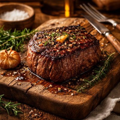 Image of Grilled Fillet Steak with Herbs