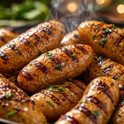 Image of Grilled Fingerling Potatoes