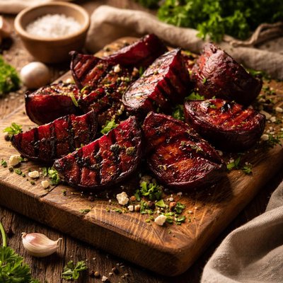 Image of Grilled Fresh Beets