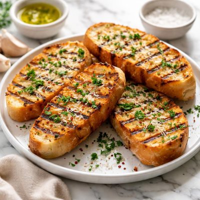 Image of Grilled Garlic Bread