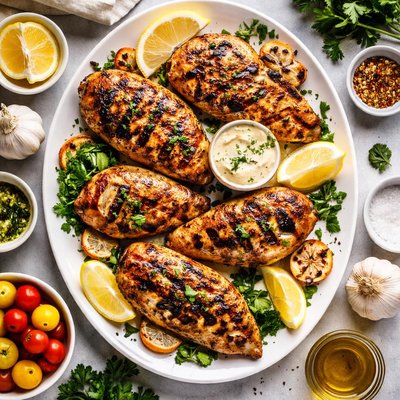Image of Grilled Garlic Chicken