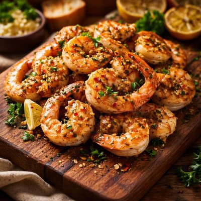 Image of Grilled Garlic Shrimp