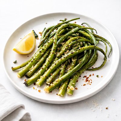 Image of Grilled Garlic Whistles Garlic Scapes