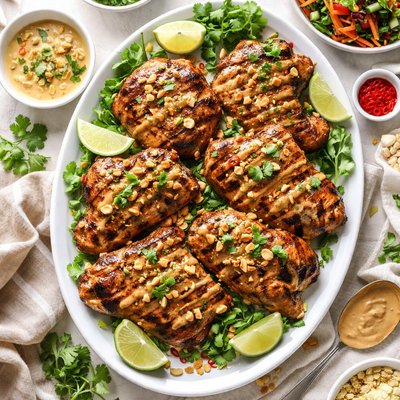 Image of Grilled Georgia Peanut Chicken