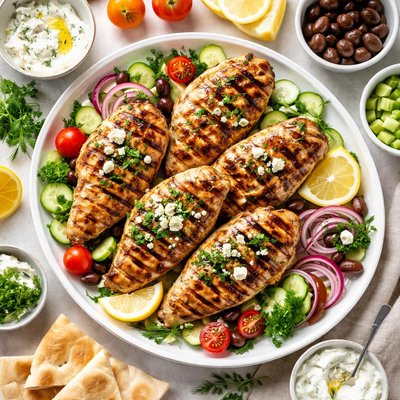 Image of Grilled Greek Chicken