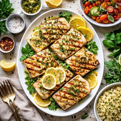 Image of Grilled Halibut