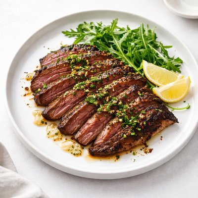 Image of Grilled Herb Marinated Flank Steak