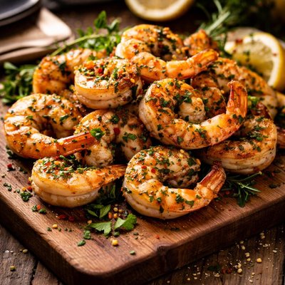 Image of Grilled Herb Shrimp