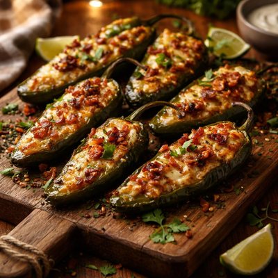 Image of Grilled Jalapenos