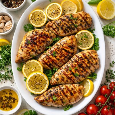 Image of Grilled Lemon Pepper Chicken
