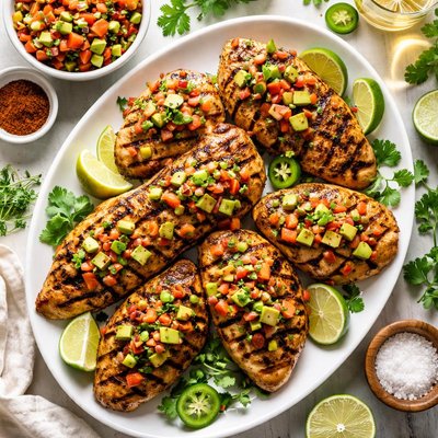Image of Grilled Margarita Chicken Breasts