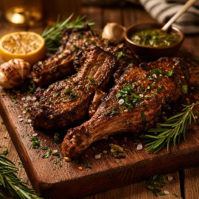 Image of Grilled Marinated Lamb