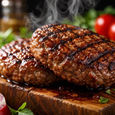 Image of Whole30 Grilled Meat Patties