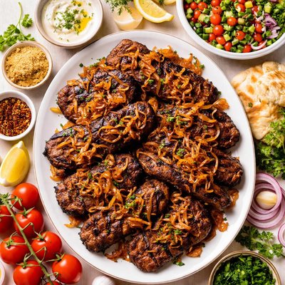 Image of Carne a la Parrilla Whole30 con Cebollas Caramelizadas