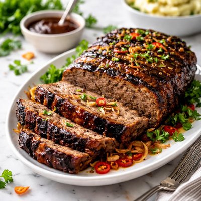 Image of Grilled Meatloaf