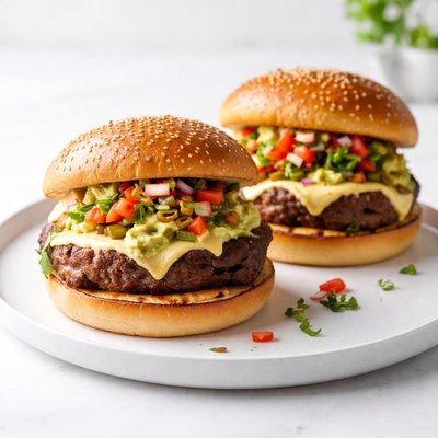 Image of Grilled Mexiburgers
