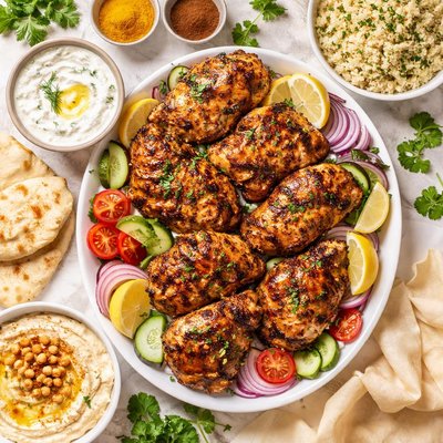 Image of Grilled Moroccan Chicken