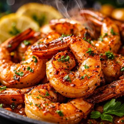 Image of Grilled New Orleans Style Shrimp
