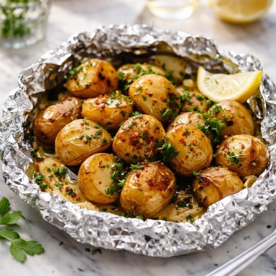 Image of Grilled New Potato Packet