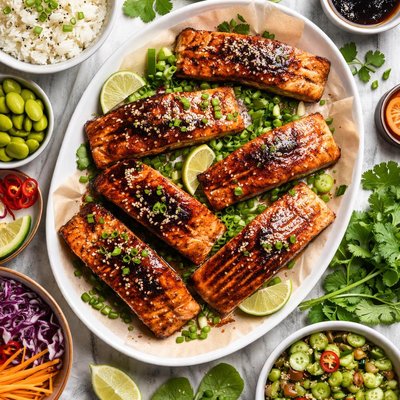 Image of Grilled Oriental Salmon