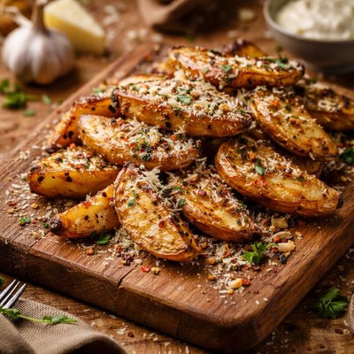 Image of Grilled Parmesan Potatoes