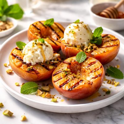 Image of Grilled Peaches or Pineapple or Mango