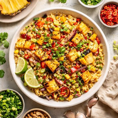 Image of Grilled Pineapple Rice