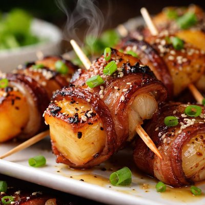 Image of Grilled Pineapple Rumaki