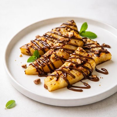 Image of Grilled Pineapple with Nutella