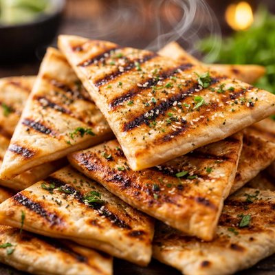 Image of Grilled Pita Chips