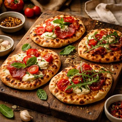 Image of Grilled Pizzettas Dough Recipe