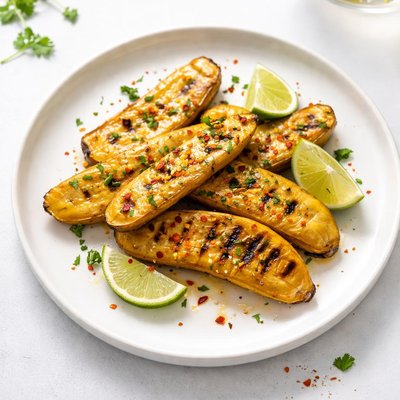 Image of Whole30 Grilled Plantain with Lime and Chili