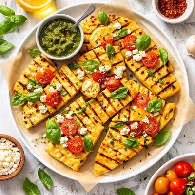 Image of Grilled Polenta