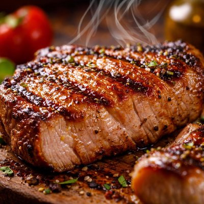 Image of Grilled Pork Steak