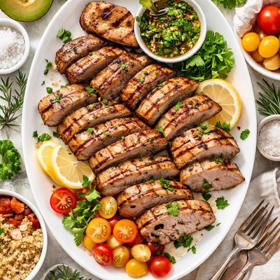 Image of Whole30 Grilled Pork Tenderloin