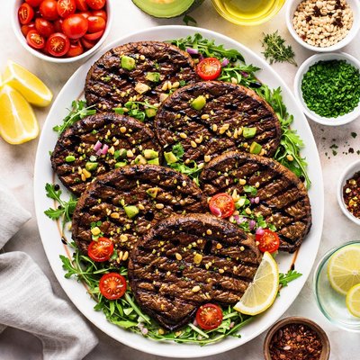 Image of Champiñones Portobello a la Parrilla Whole30