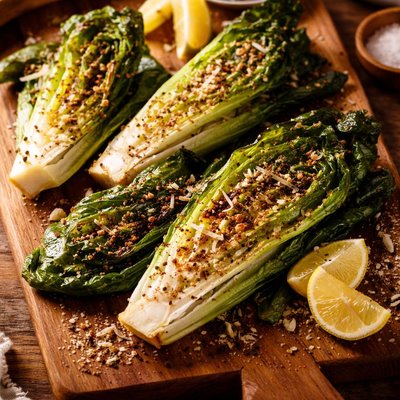 Image of Grilled Romaine Lettuce
