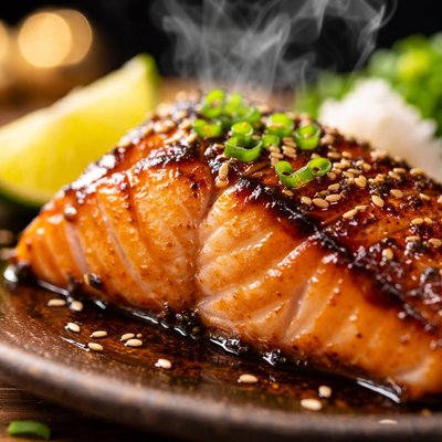Image of Grilled Salmon with Miso