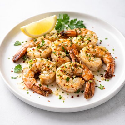 Image of Grilled Shrimp with Garlic Herbs